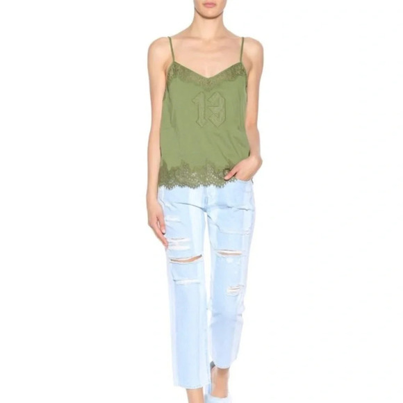 Puma Tops - Puma x Fenty by Rihanna Floral Lace Trim “13” Cami